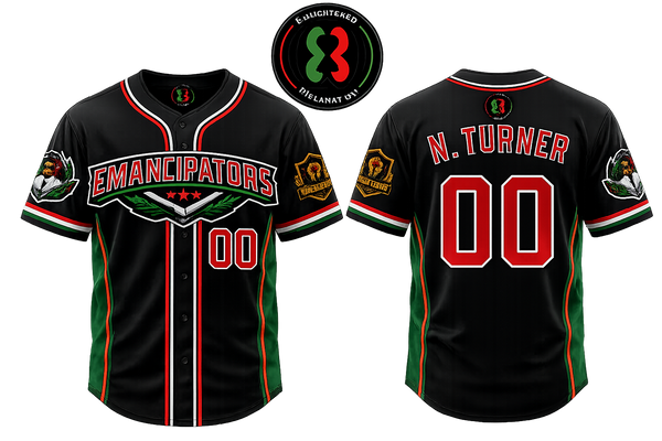 Emancipators Nat Turner jersey (WHITE)