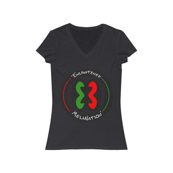 "Beacon Of Pride"  Women's Jersey Short Sleeve V-Neck Tee