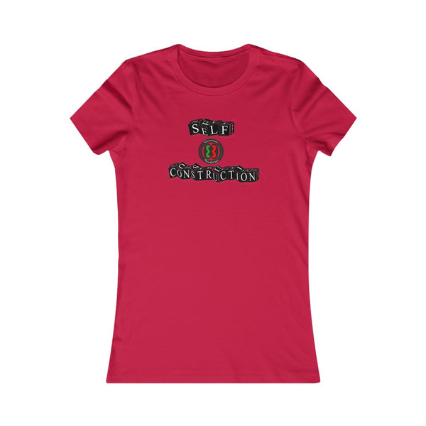"Self Construction" Ladies Cut Tee