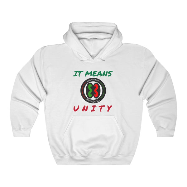 "E.M. It Means Unity"  Unisex Heavy Blend™ Hoodie
