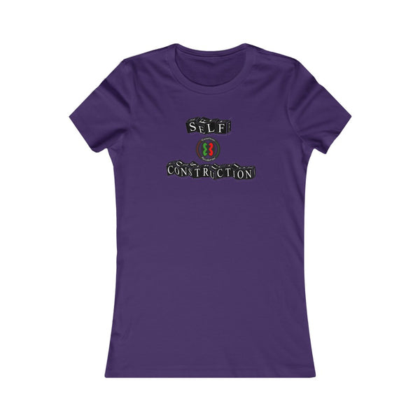 "Self Construction" Ladies Cut Tee