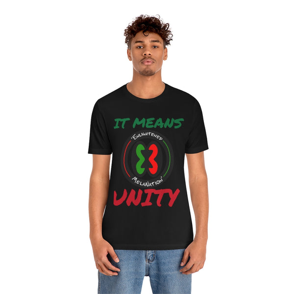 "E.M. It Means Unity"  Unisex Jersey Fit Tee