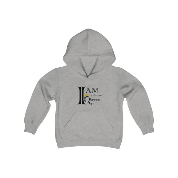 "I Am A Future Queen" Kids Heavy Blend Hoodie