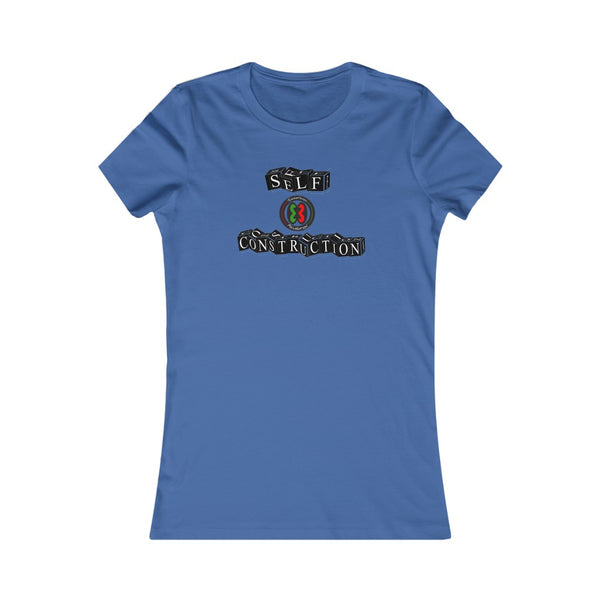 "Self Construction" Ladies Cut Tee