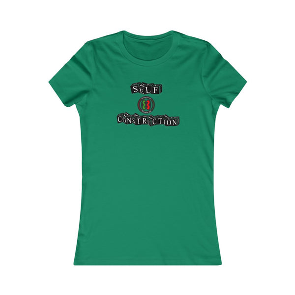 "Self Construction" Ladies Cut Tee