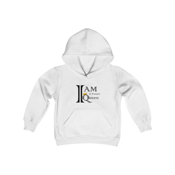 "I Am A Future Queen" Kids Heavy Blend Hoodie