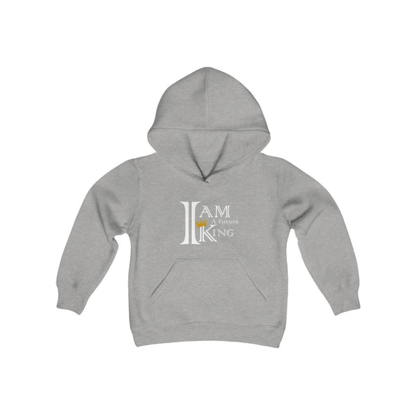 "I Am A Future King" Kids Heavy Blend Hoodie