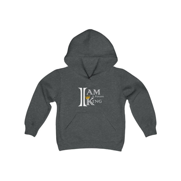 "I Am A Future King" Kids Heavy Blend Hoodie