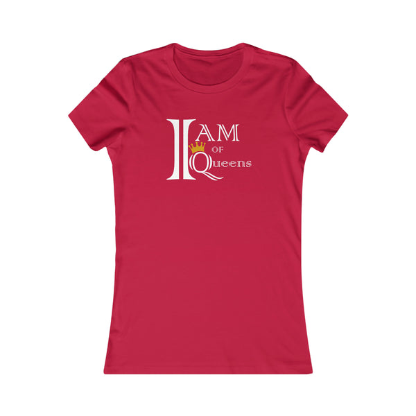 "I Am Of Queens"  Women's Cut Tee