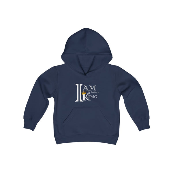 "I Am A Future King" Kids Heavy Blend Hoodie