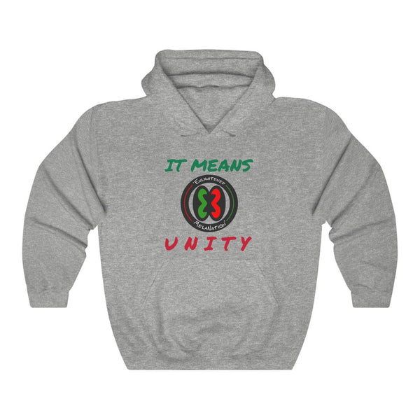"E.M. It Means Unity"  Unisex Heavy Blend™ Hoodie
