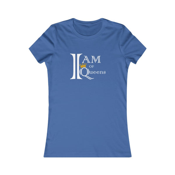 "I Am Of Queens"  Women's Cut Tee